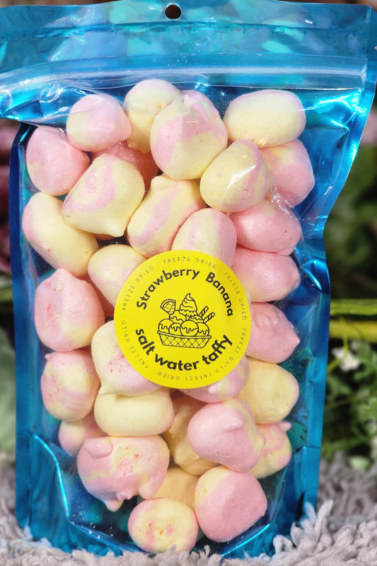 Strawberry Banana Salt Water Taffy