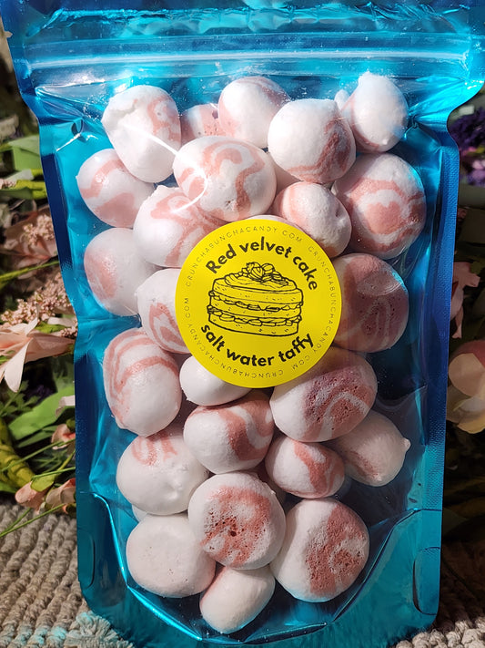 Red Velvet Cake salt water taffy