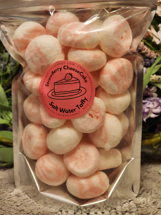 Strawberry Cheesecake salt water Taffy